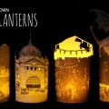 Some pretty lanterns made from images in our collection
