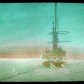 Aurora ‘secured’ to shore prior to being carried away by the ice
