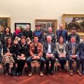 The 2016 Fellows pictured in the Cowen Gallery
