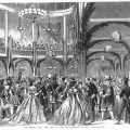 The Return fancy dress ball at the old Exhibition Building, Samuel Calvert, IMP27/10/66/357