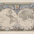 Nova et accvratissima totivs terrarvm orbis tabvla by Joan Blaeu, 1664