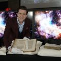 Exploring galaxies and rare books for National Science Week