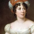 Portrait of Mme de Staël, Marie Eléonore Godefroid