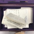 Original writing box containing correspondence, from the Syme Family Papers collection