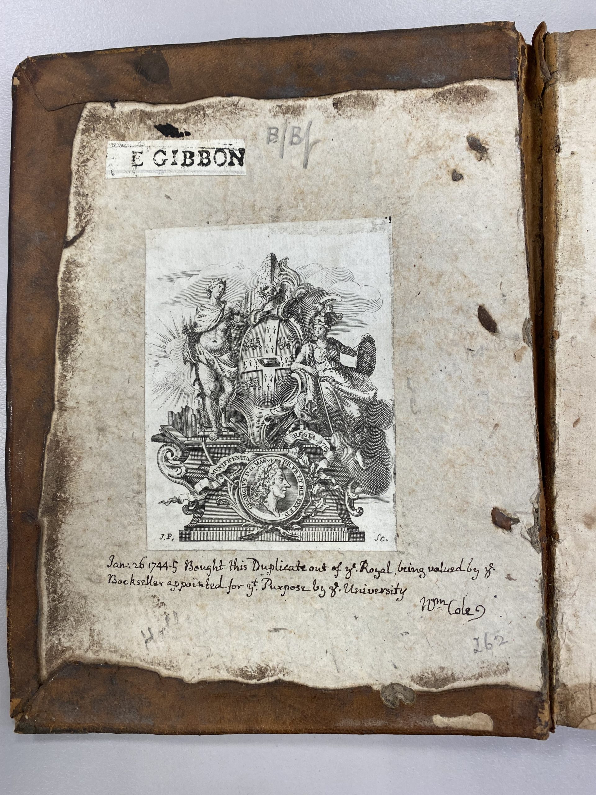 King George’s donation