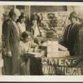 Committee Groups of the Women's International League for Peace and Freedom with Disarmament Petition ready to go to Geneva, 1931, Herald Feature Service; MS9377/PHO4