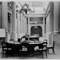Gas lighting in (Ian Potter) Queens Hall. Charles Nettleton