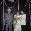 Wedding ceremony and guests, [197-?]. Photo by Maggie Diaz. This work is in copyright. H2013.261/547