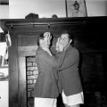 he Twins, directed by Lynne Ellis, La Mama, 1990. Photo by Maggie Diaz. This item is in copyright;  H2014.1059/99b
