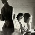 Photographic portrait by Richard Beck of Ailsa O’Connor (1921-1980), political activist, painter, sculptor, author and teacher.