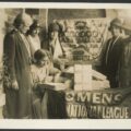 Committee groups of the Women's International League for Peace and Freedom with disarmament petition ready to go to Geneva 1931.